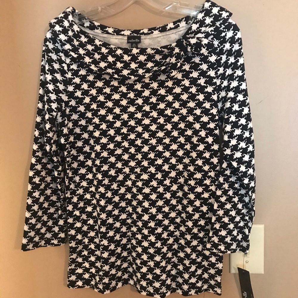 Houndstooth Top